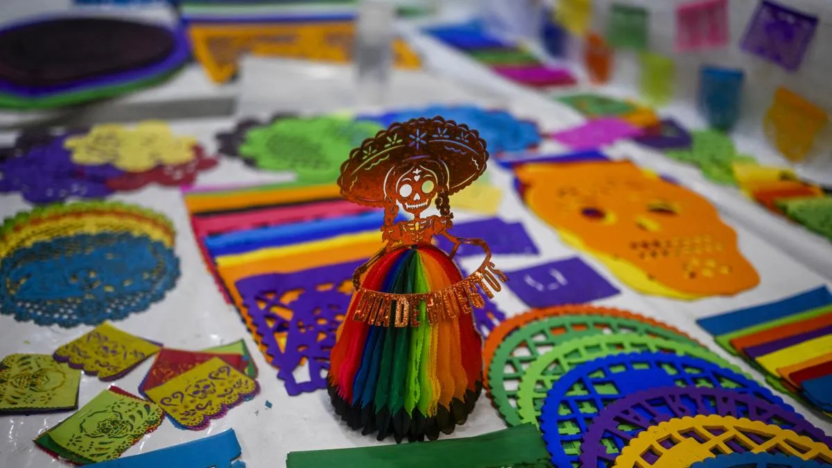 Día de Muertos en Huixcolotla: el papel picado mexicano que cruza fronteras