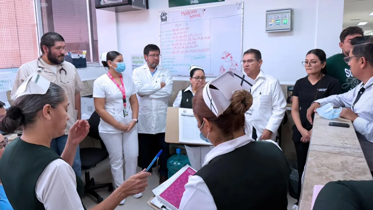 IMSS supervisa 60% de sus hospitales con la estrategia Piso por Piso