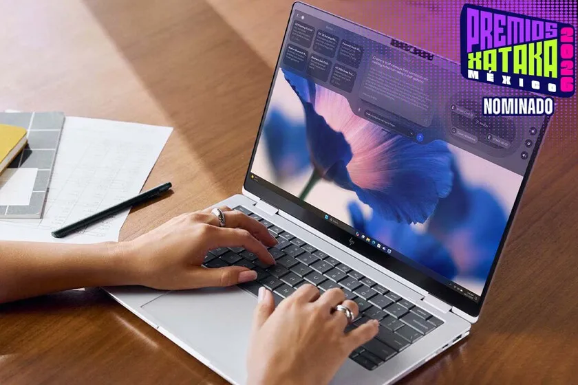 Laptop premium con batería de hasta 30 horas y procesador poderoso. Su cámara tiene funciones de IA