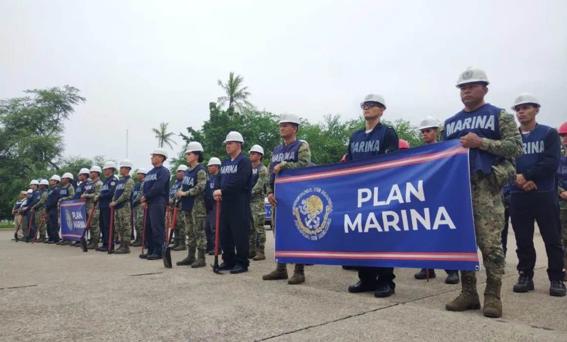 Activan Plan Marina en Guerrero, Michoacán y Colima por el huracán Vance