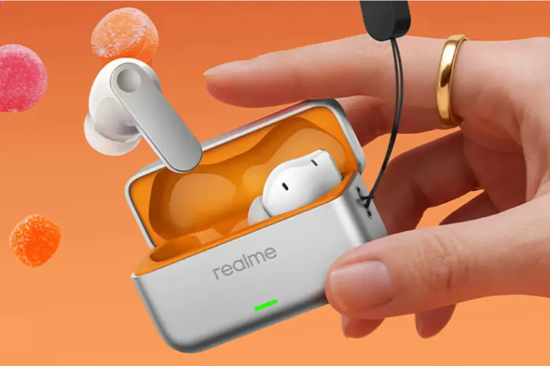 Hermosos audífonos realme con 6 micrófonos y batería de hasta 56 horas ya tienen irresistible precio de remate en Mercado Libre