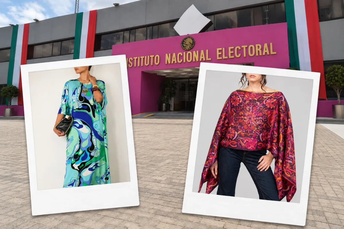 Con estampado de Orquídea: Así es el vestido Emilio Pucci, de 40 mil pesos, de Guadalupe Taddei