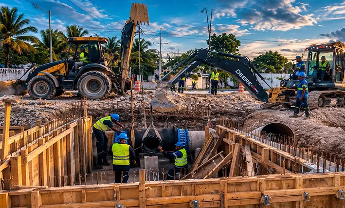 Aguakan termina maniobras de interconexión de agua potable en Kusamil II