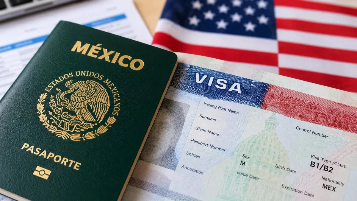 El trámite de la visa americana B1/B2 se encarece en México por el tipo de cambio: La tarifa reportada pasó de 3,330 a 3,515 pesos, aunque el costo oficial en dólares permanece en 185