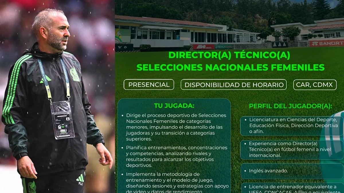 FMF busca técnico en redes sociales para el Tri Femenil
