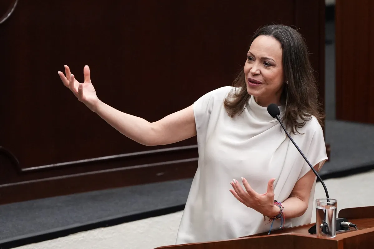 María Corina Machado regresó a Venezuela tras exilio
