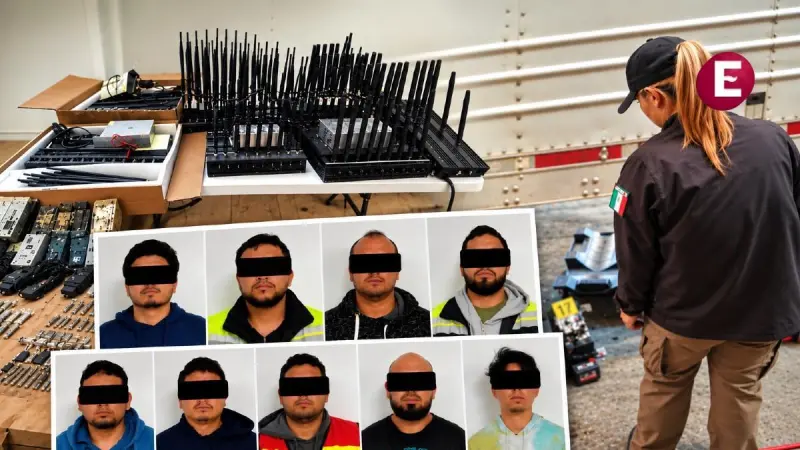 Golpe al robo a transportistas: Cae 'El Canas' y 8 más en San Luis Potosí