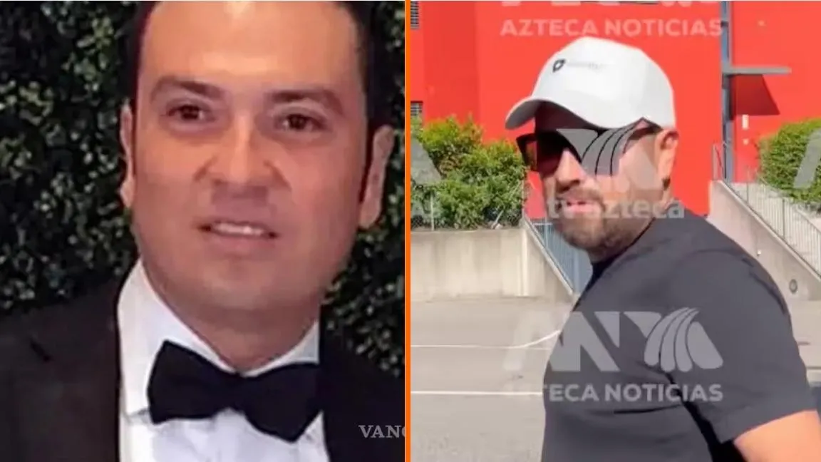 “Está escondido”: localizan a Amílcar Olán, cercano a Andy López Beltrán, en Suiza; arrebata celular a periodista