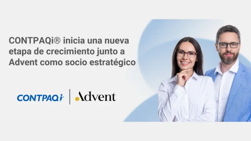 CONTPAQi® inicia una nueva etapa de crecimiento junto a Advent como socio estratégico