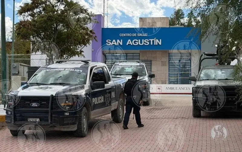 Llegan dos golpeados por atención médica al Centro de Salud de San Agustín