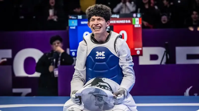 Taekwondoín Guillermo Cortés cumplirá sueño olímpico en Dakar 2026