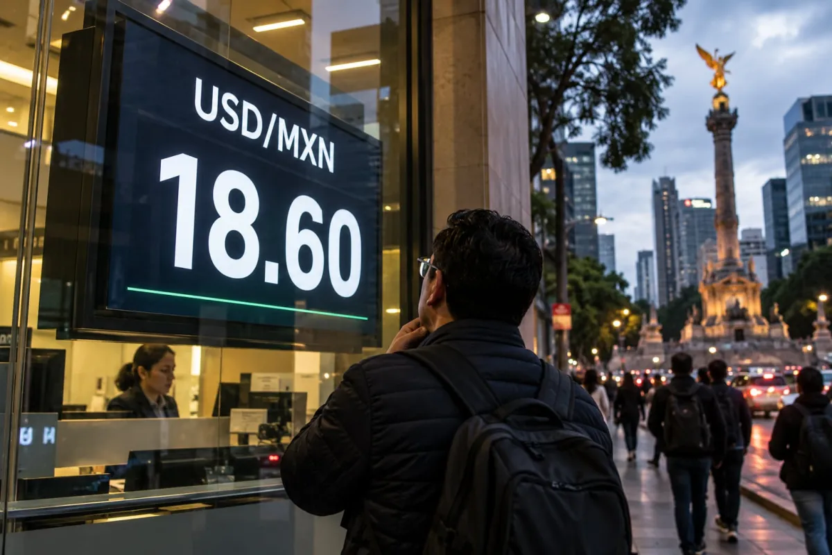 Nuevo máximo del año: dólar toca $18.60 tras inflación de EE. UU.
