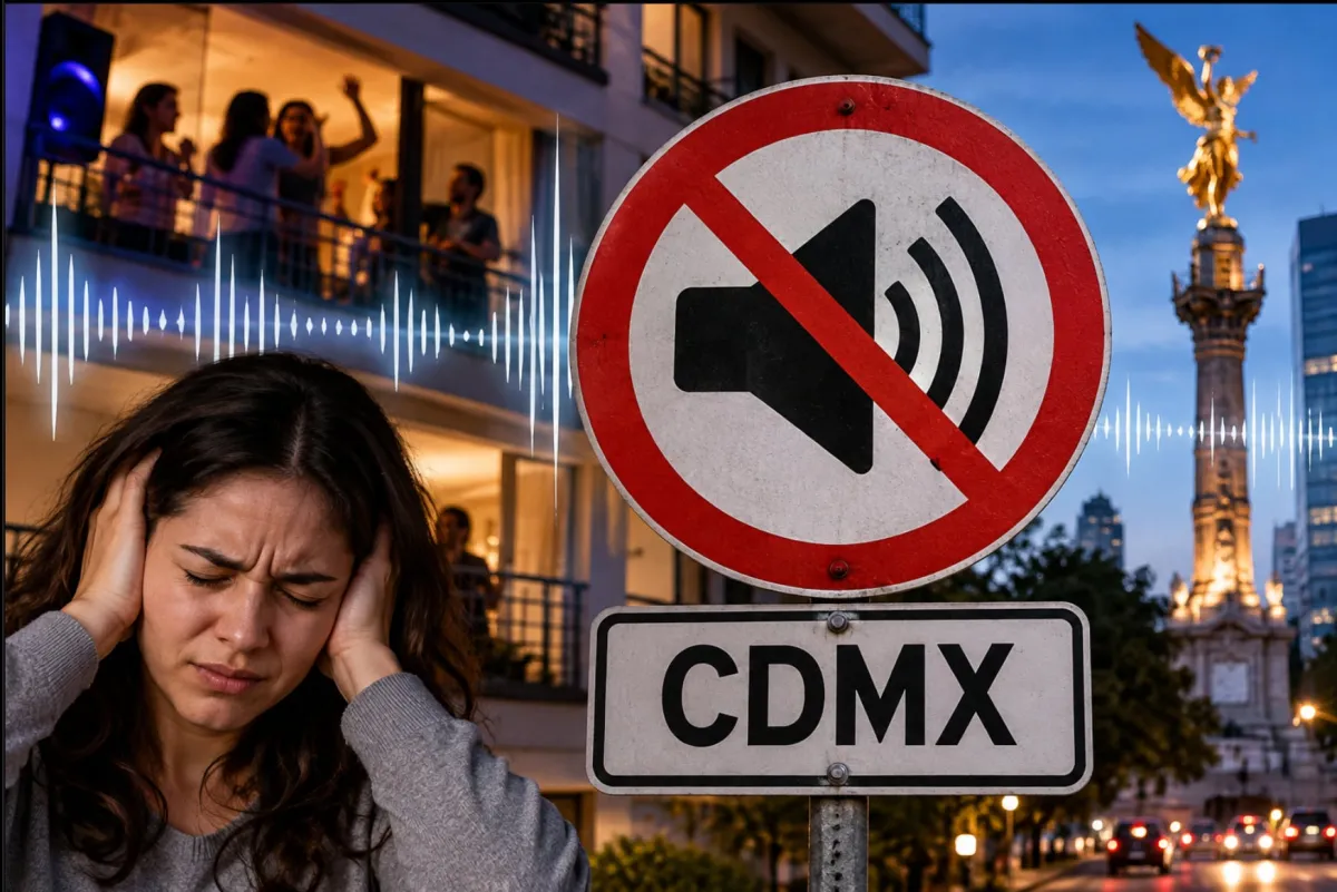 Ruido excesivo en CDMX: buscan aumentar sanciones por fiestas y molestias a vecinos