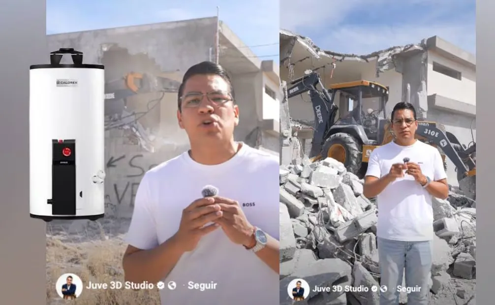 Colocó un bóiler en la entrada de una casa y acabó vinculado a proceso tras denuncias del Arqui Juve 3D