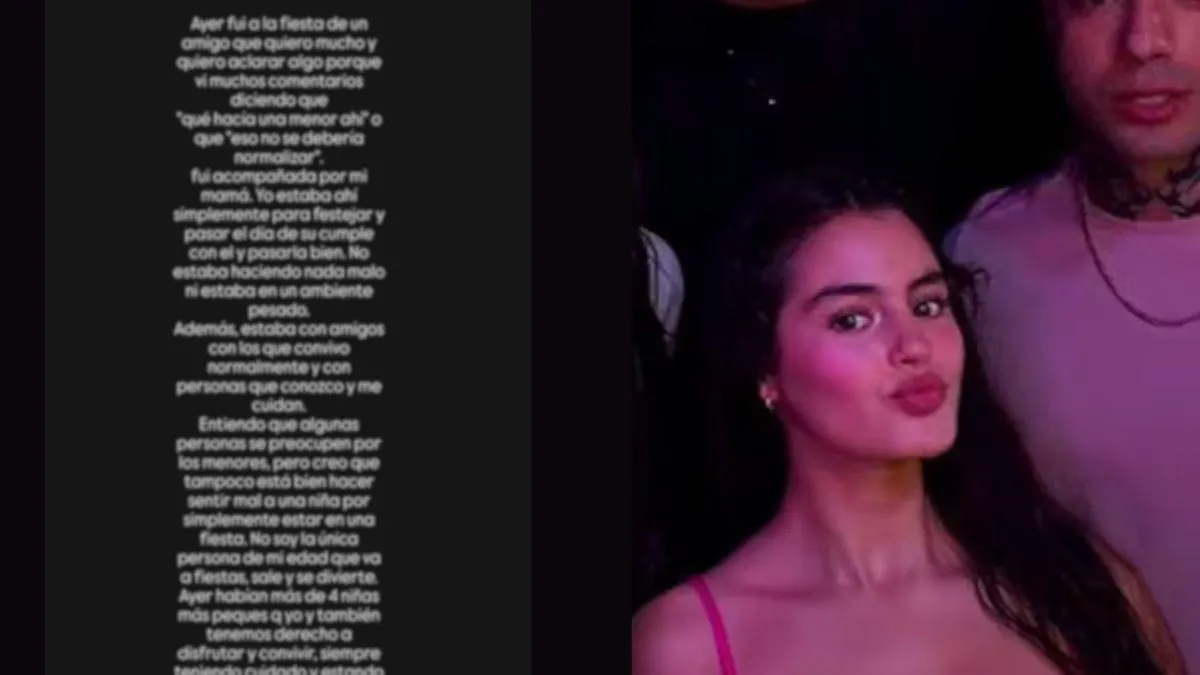 Tania Nicole responde a críticas por asistir a la fiesta de Abelito: “Fui acompañada por mi mamá”