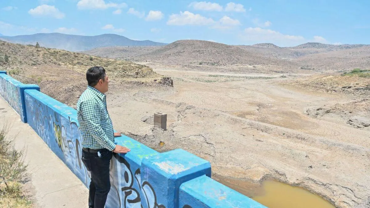 El gobernador Ricardo Gallardo garantiza el abasto de agua con el rescate de la Presa El Peaje