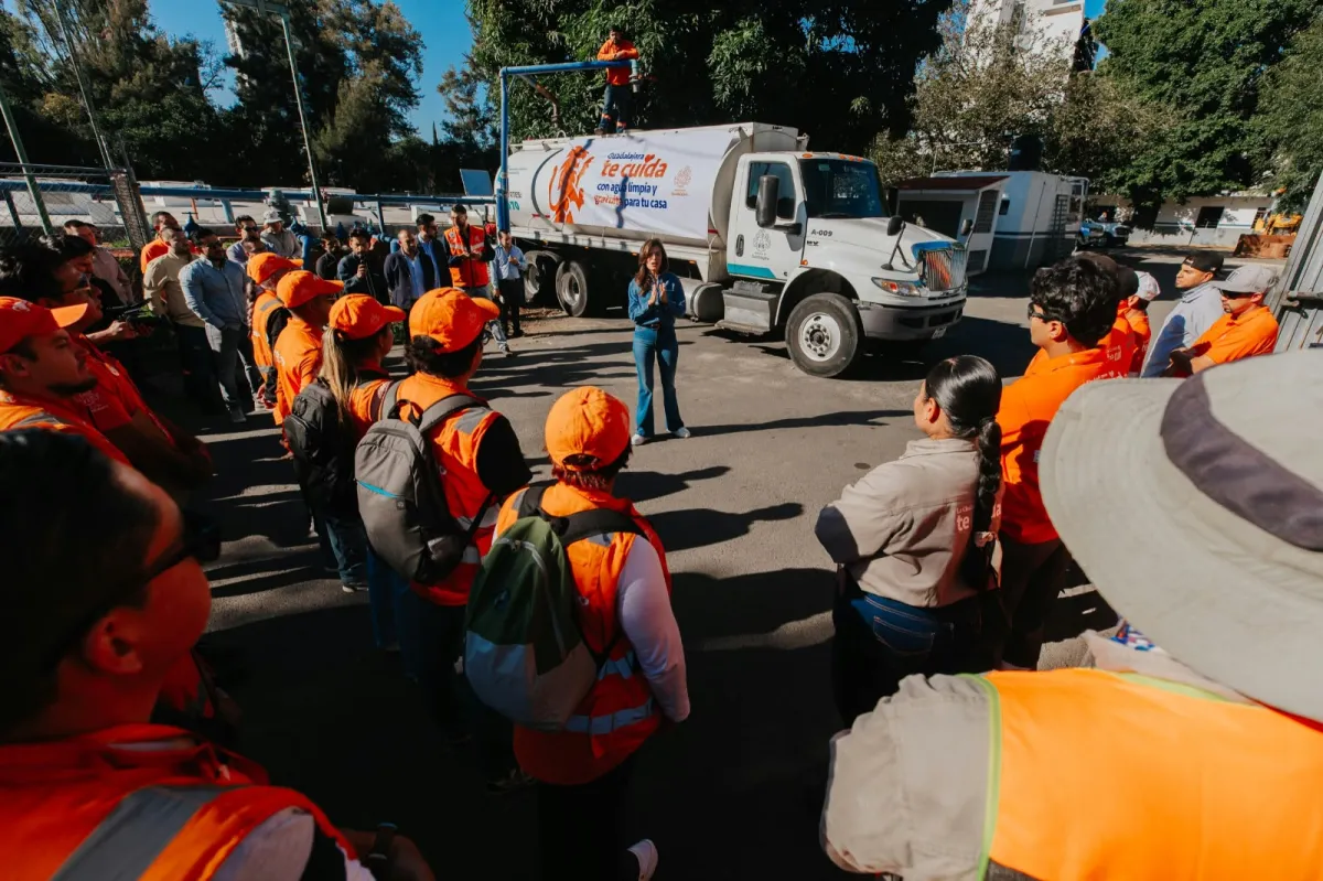 El agua es un reto de todos: Vero Delgadillo pide corresponsabilidad