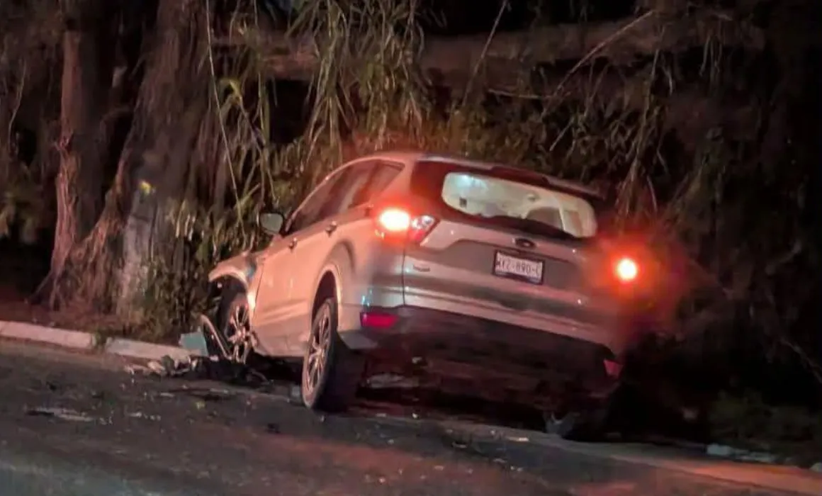 Reportan accidente tras colocar topes presuntamente sin señalización en Ixmiquilpan
