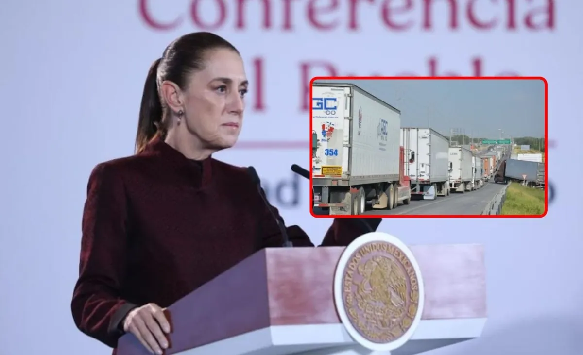 Sheinbaum anuncia reunión con transportistas ante movilización y posibles bloqueos carreteros