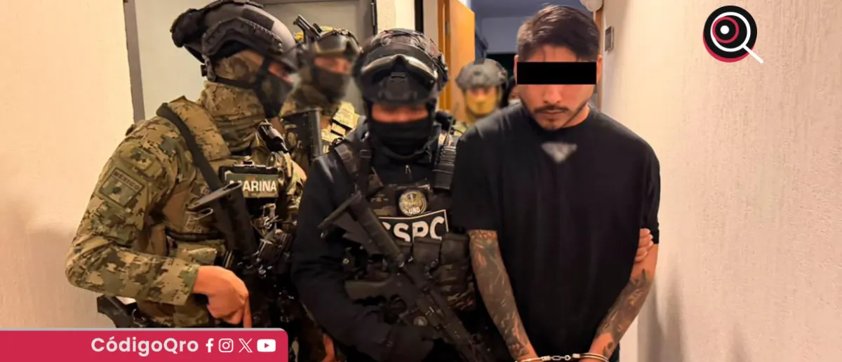 Detienen en Guadalajara a “El Cromo”, presunto líder criminal vinculado al CJNG