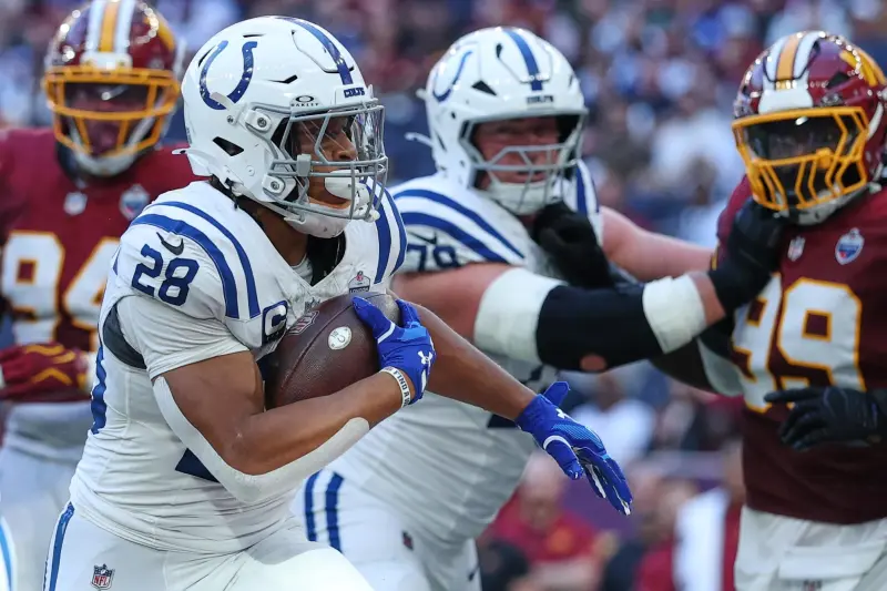 Colts castigan a Commanders en Londres y regresan al .500 en la Semana 4 de la NFL