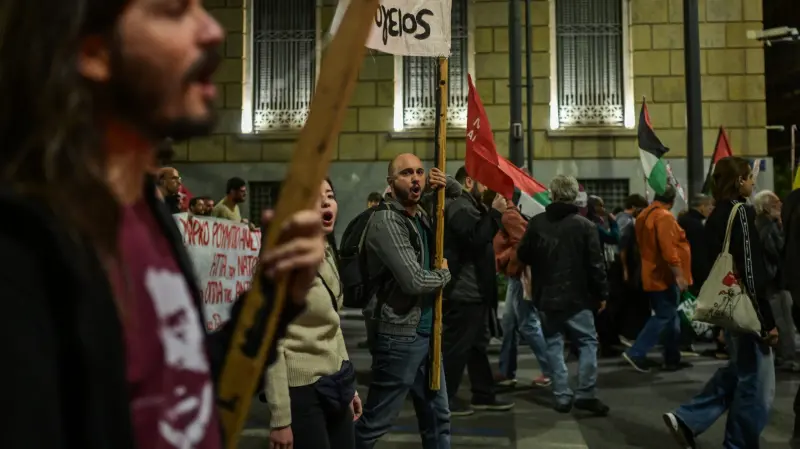 Visita de Marco Rubio a Grecia genera protesta
