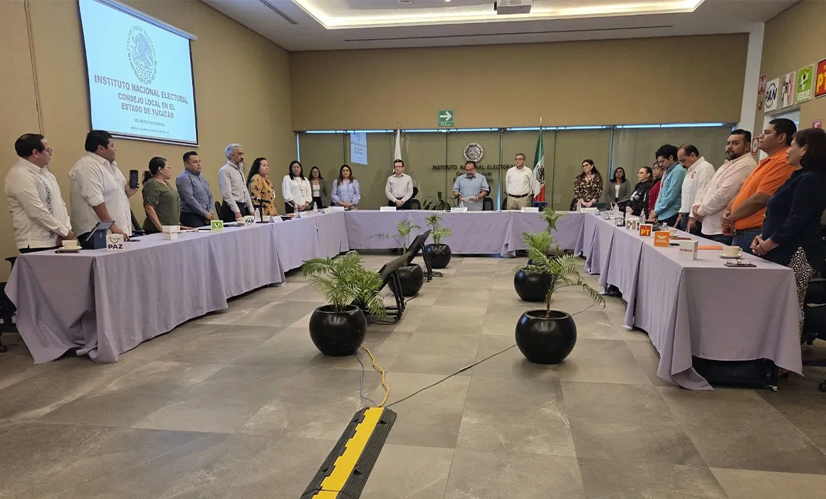Garantiza INE Yucatán diálogo abierto con todas la fuerzas políticas