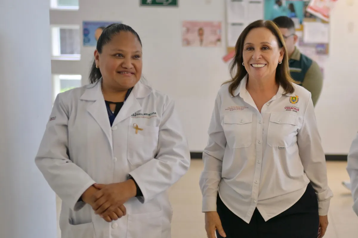 Recorridos, 31 de 61 hospitales del IMSS Bienestar: Rocío Nahle