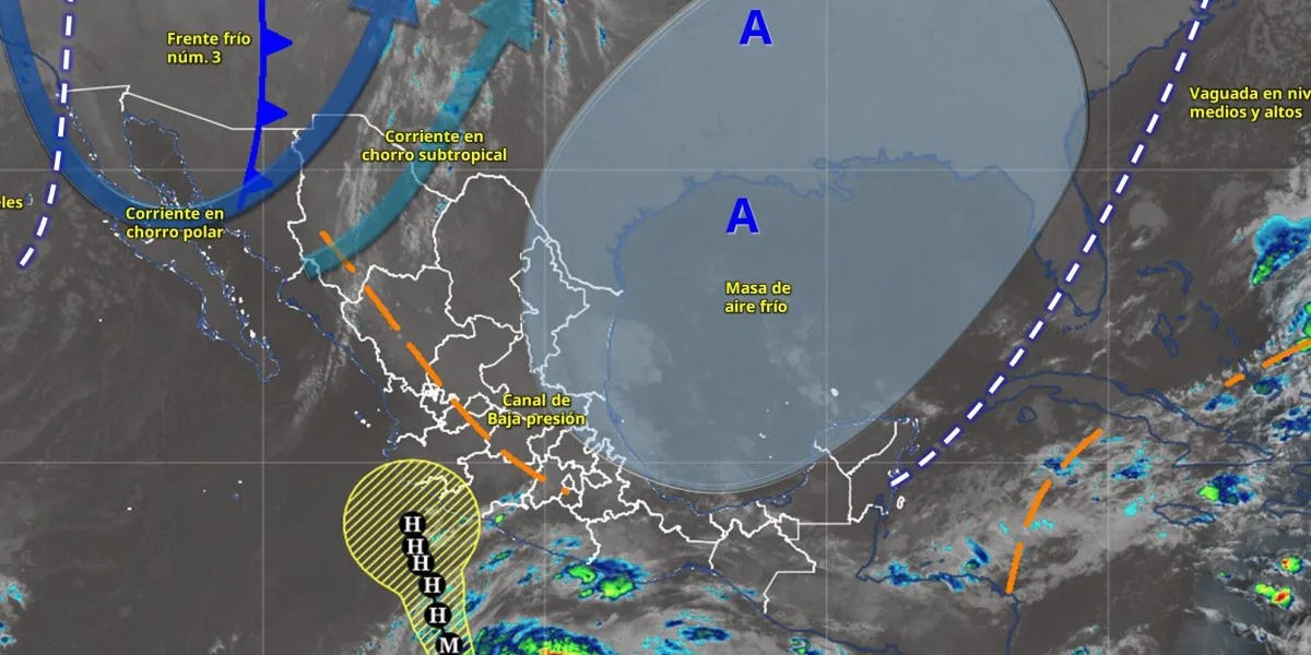 Pronostican chubascos y ambiente cálido en Yucatán este viernes