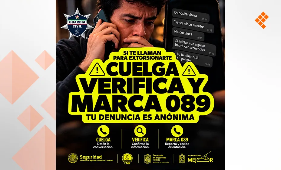 ¿Te exigen dinero y te amenazan con hacerte daño? GC te dice cómo actuar