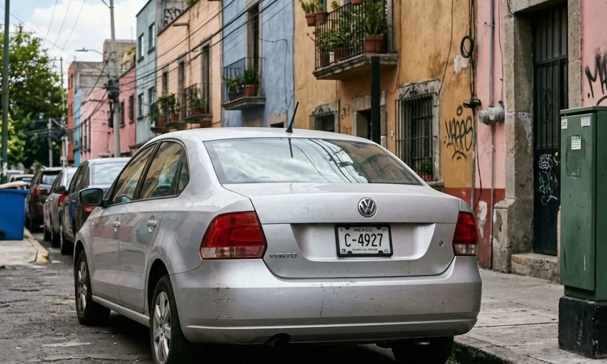 ¿Te pueden multar por traer la placa doblada o cubierta?