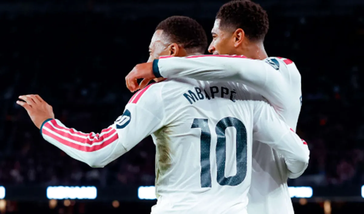 Mbappé alcanza los 100 goles con el Real Madrid y convierte el Clásico en historia