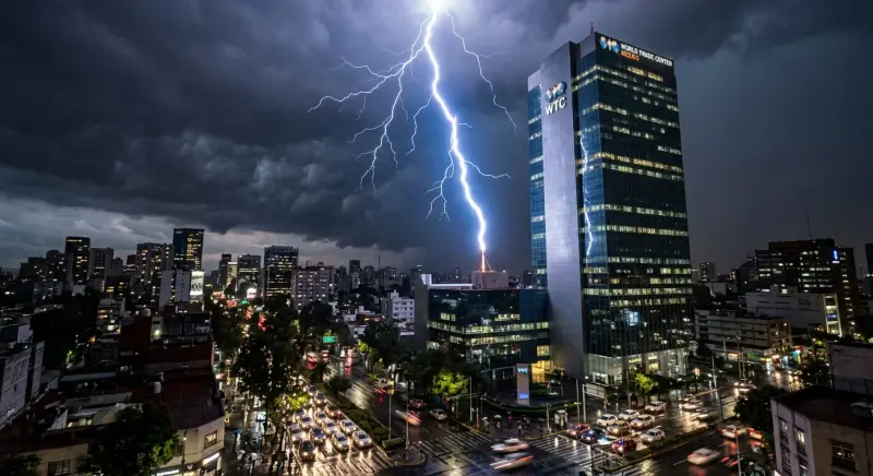 ¿Tembló en CDMX? Fuerte trueno activa sensores de SkyAlert durante tormenta