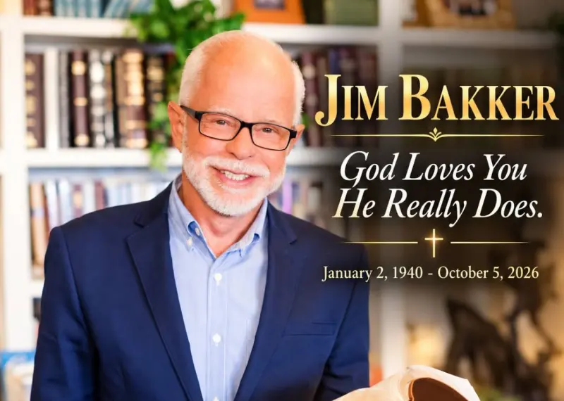 Muere Jim Bakker, telepredicador que lideró el imperio PTL