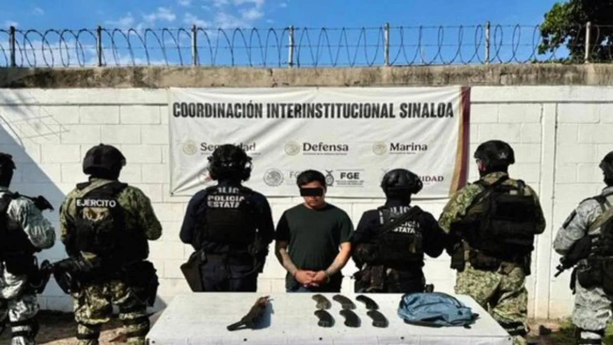 Defensa detiene en Sinaloa a Jesús Abraham “N”, “El Talibán”