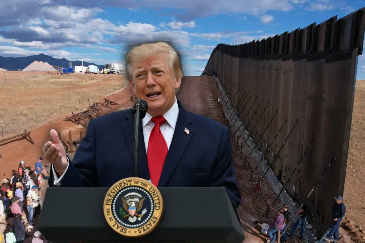Trump asegura que México pagó varias veces el muro fronterizo con los aranceles de Estados Unidos
