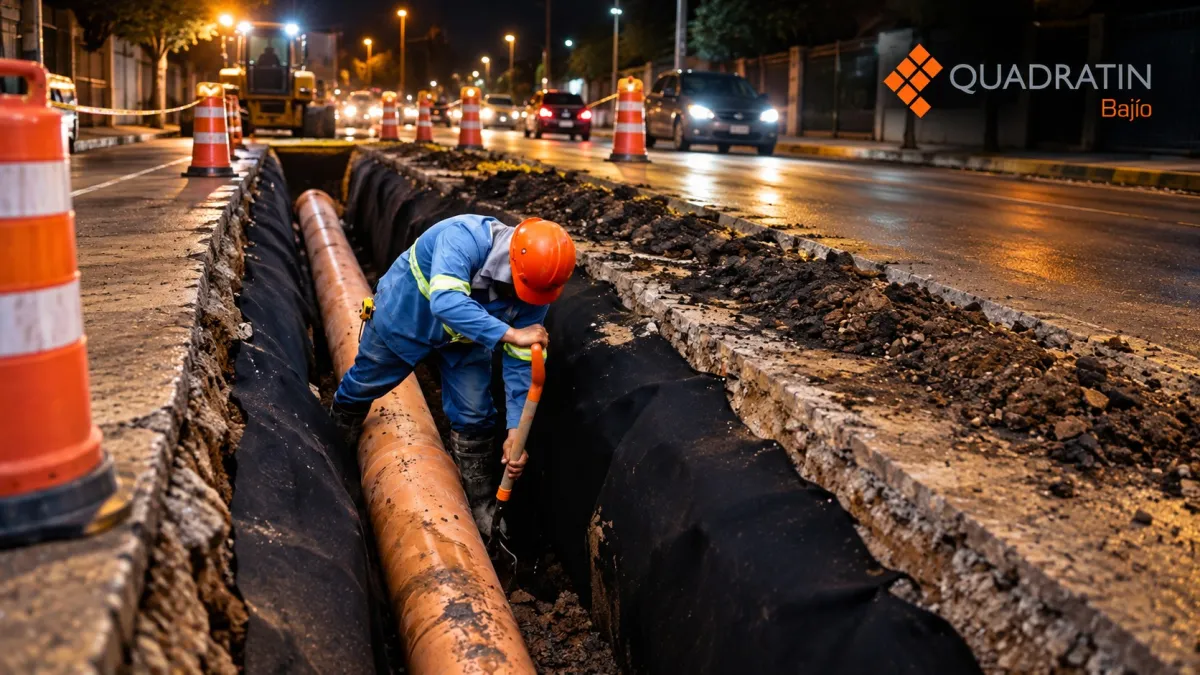 SAPAL anuncia obras nocturnas en León