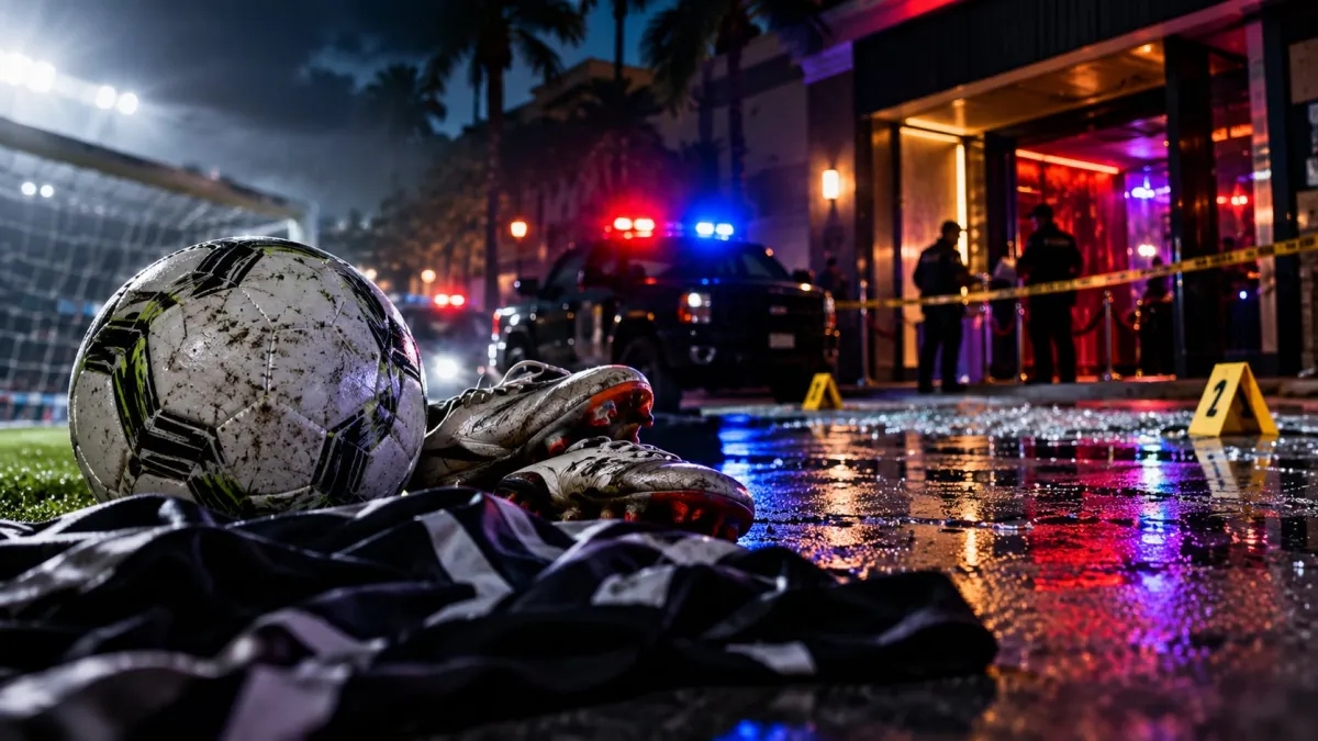 Futbolista de 20 años muere acribillado al salir de una discoteca