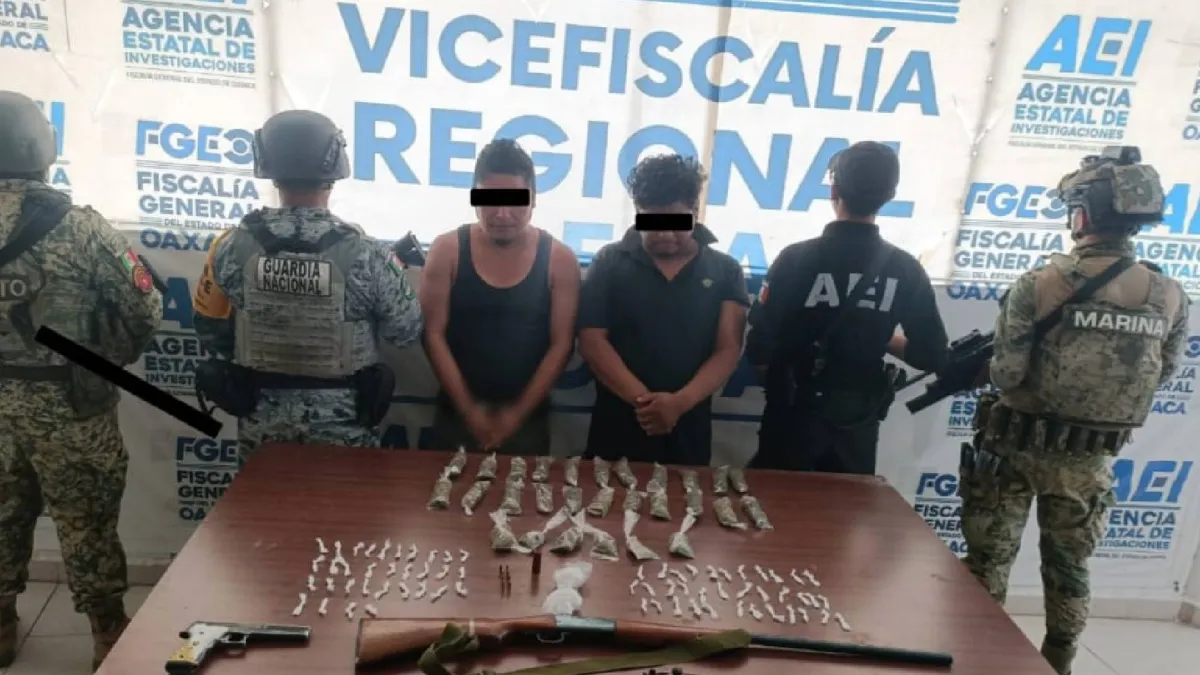 Choque entre agentes y presuntos sicarios en Oaxaca deja a dos oficiales heridos