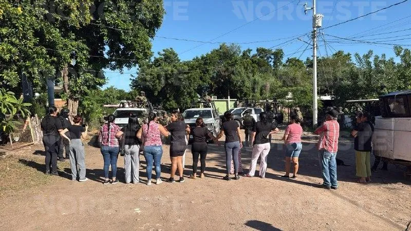 Denuncian abusos de Marina y SSPC durante operativo en Laguna Colorada, Culiacán