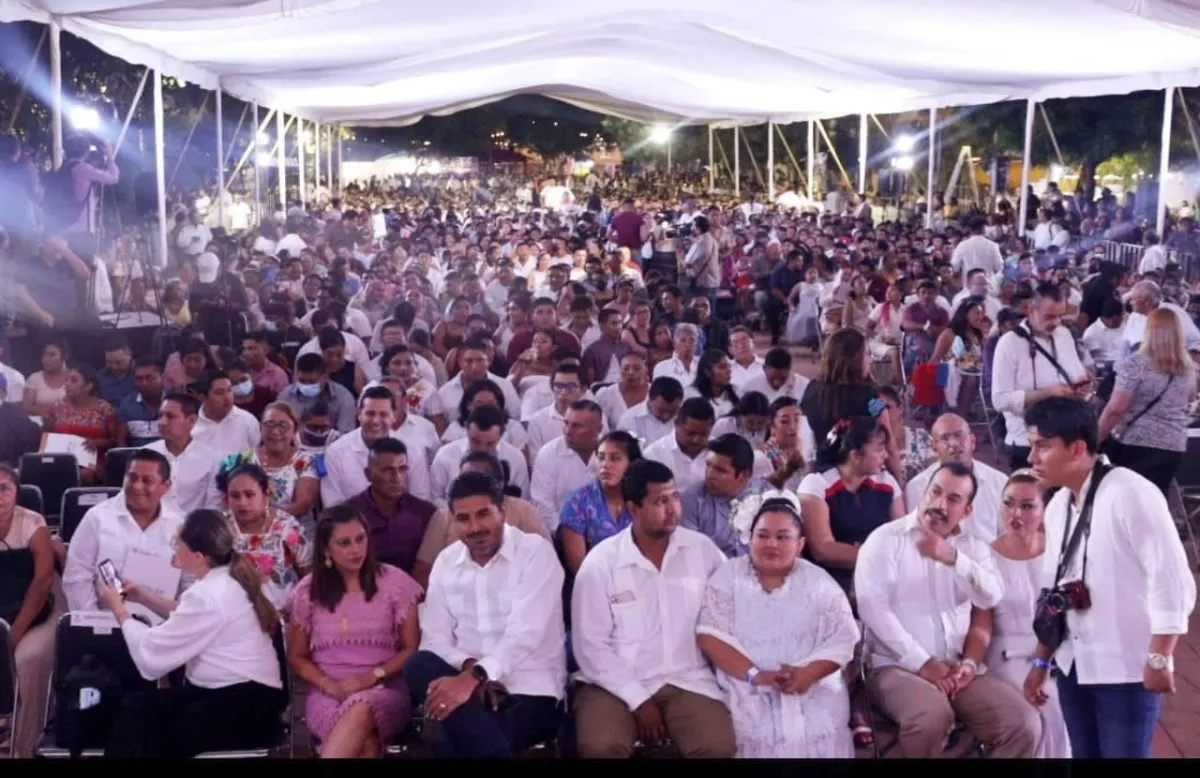 Suman 165 parejas inscritas para la gran boda en X'maktuil