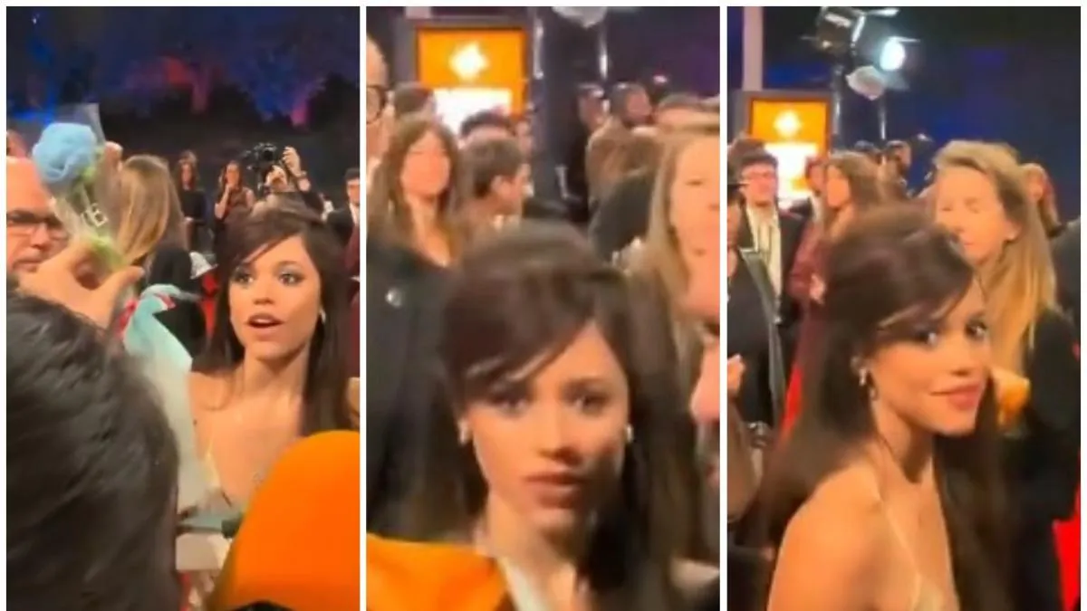 "No aceptes la flor": La pesada broma que incomodó a Jenna Ortega en plena alfombra roja