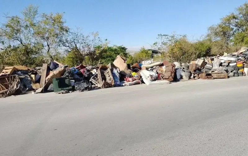 Retiran récord de 32 toneladas de tiliches en una colonia