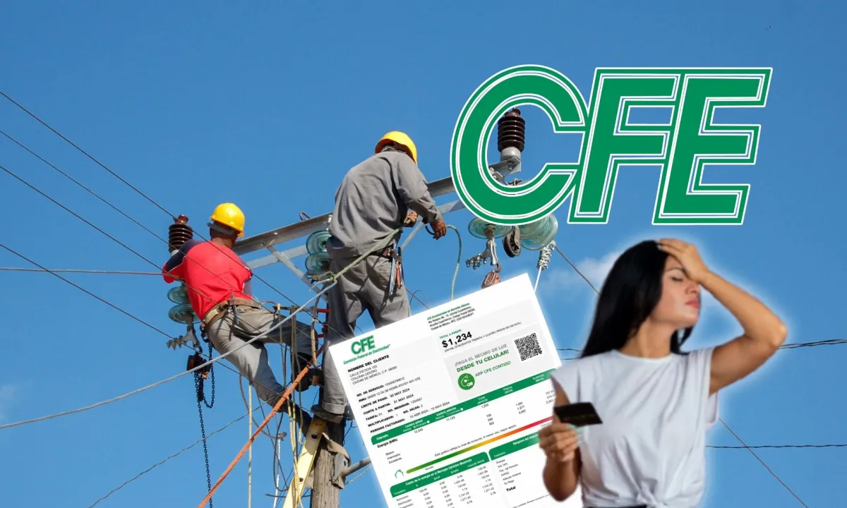 CFE prevé aumento de 16.6% en cortes de luz por falta de pago hacia 2030