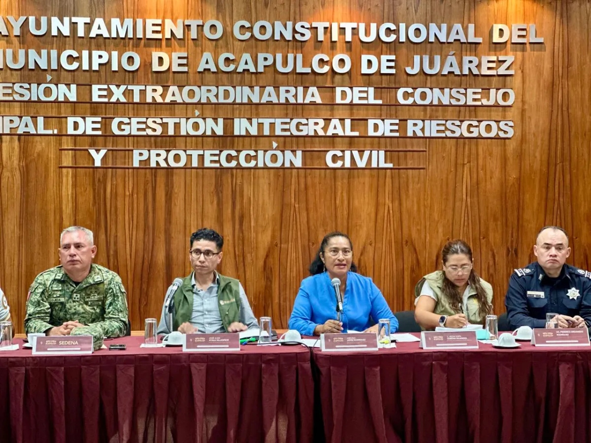 Actuar con responsabilidad, pide Abelina ante tormenta Trudy