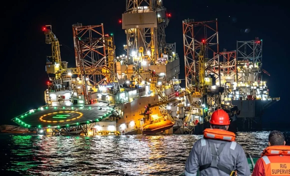 Investigan hundimiento de plataforma petrolera frente a Gabón