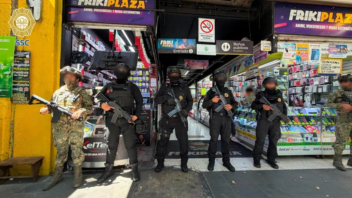 Aseguran mercancía pirata con valor de millón de pesos en Friki Plaza y Meave