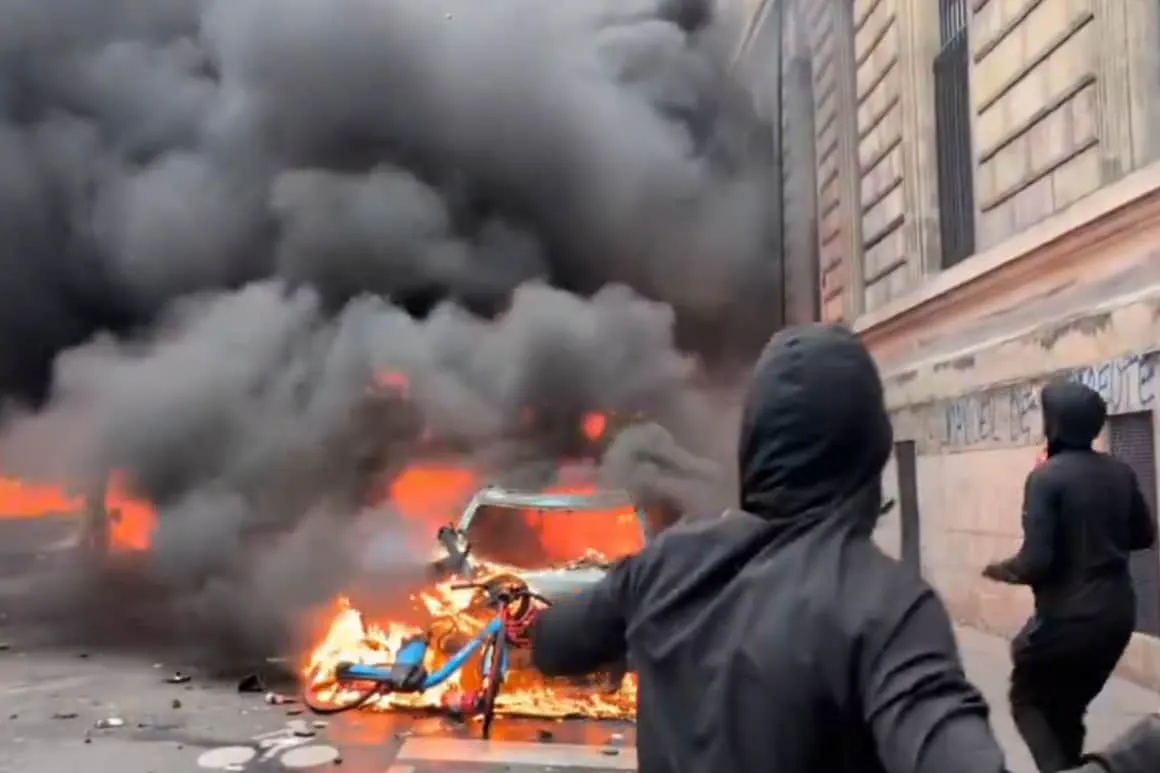 Arde Francia entre protestas de miles por el costo de vida y educación