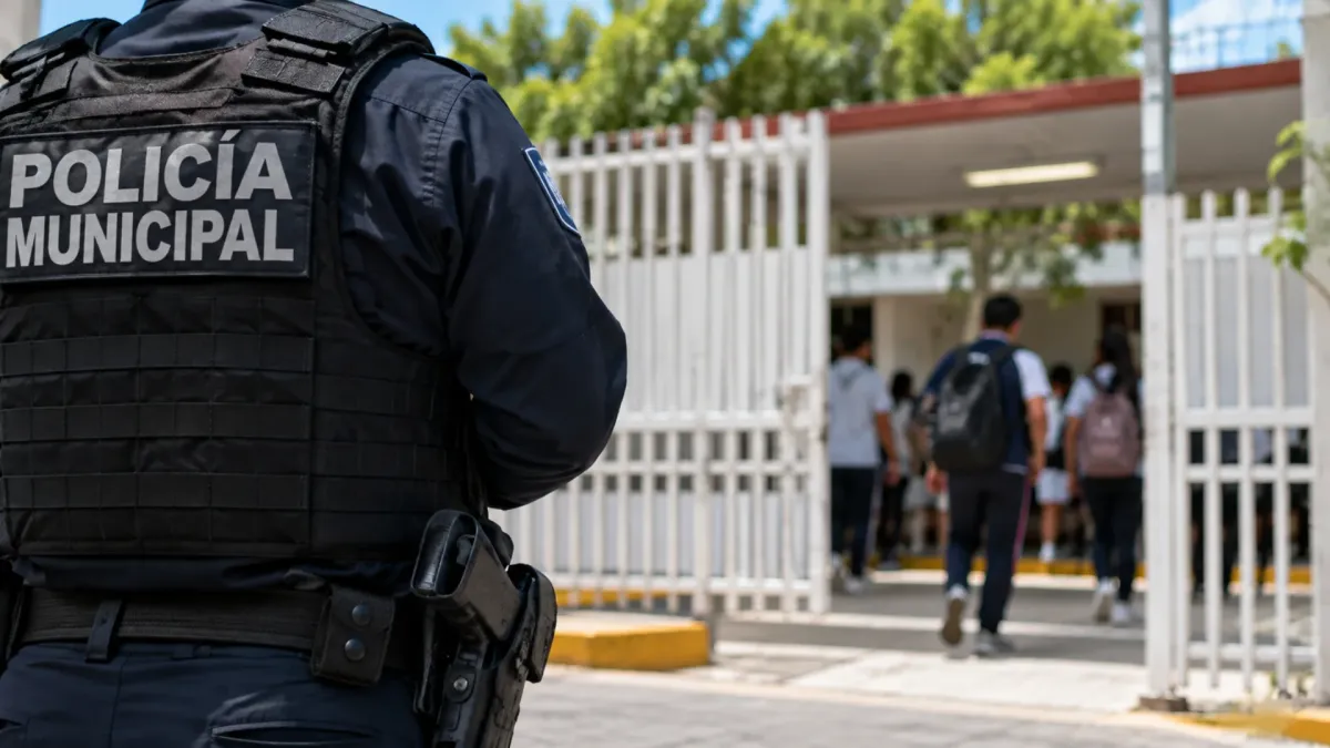 Aseguran arma en escuela de Querétaro tras reporte al 911; autoridades descartan agresiones