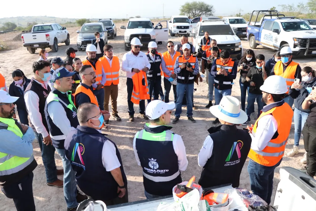 Supervisan avances para regularizar el sitio de residuos en Irapuato